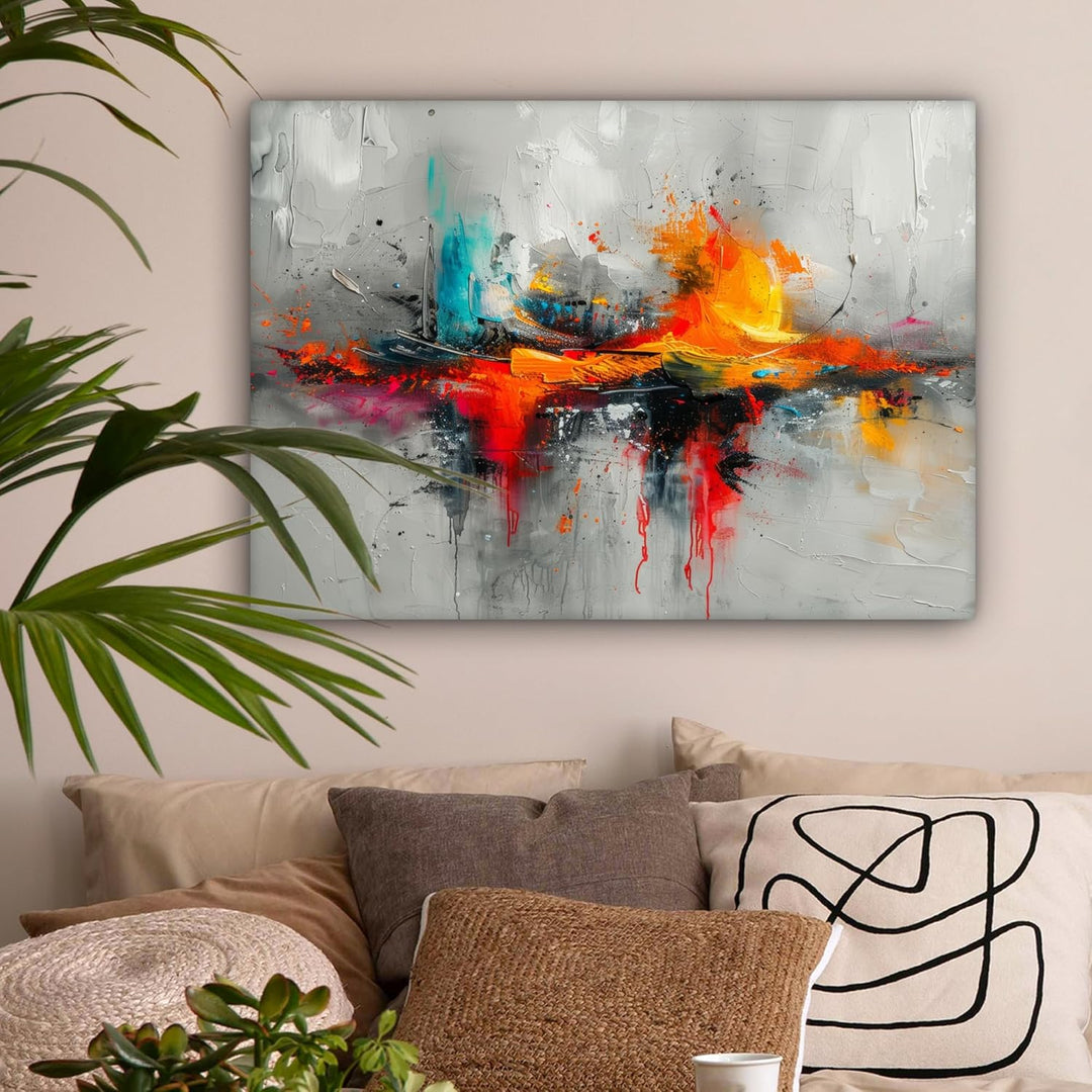 MuchoWow© Leinwandbild 70x50 cm Dekoration Wohnzimmer Bilder Pictures Wall Decoration Living Room Wo