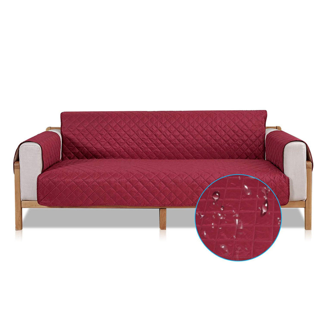PETCUTE Sofabezug Sofaüberwurf Anti-Rutsch Sofa schonbezug wasserdichtes Sofabezüge Quilted Sofabezü