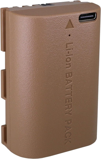 2X Blumax Gold Akku kompatibel mit Canon LP-E6NH (2250mAh) mit USB Typ-C Ladebuchse - NTC-Sensor & V