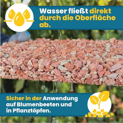 Easihold vuba ROCKS - 800 ml Kunstharz-Kieskleber mit Applikator zum Verkleben von Steinen, Rinden u