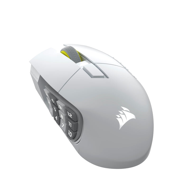 Corsair Scimitar Elite Wireless SE MMO Gaming Maus – 33.000 DPI, 16 Programmierbare Tasten, Einstell