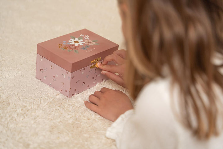 Little Dutch 125308 Schmuckkästchen mit Musik - Little pink Flowers