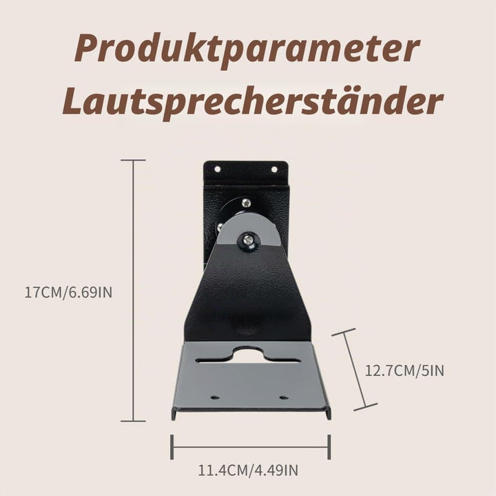shinar Metall 2er Set Wandhalterung Kompatibel mit sonos Era 300,Schwenkbar bis zu 360°,Neigbar -70°