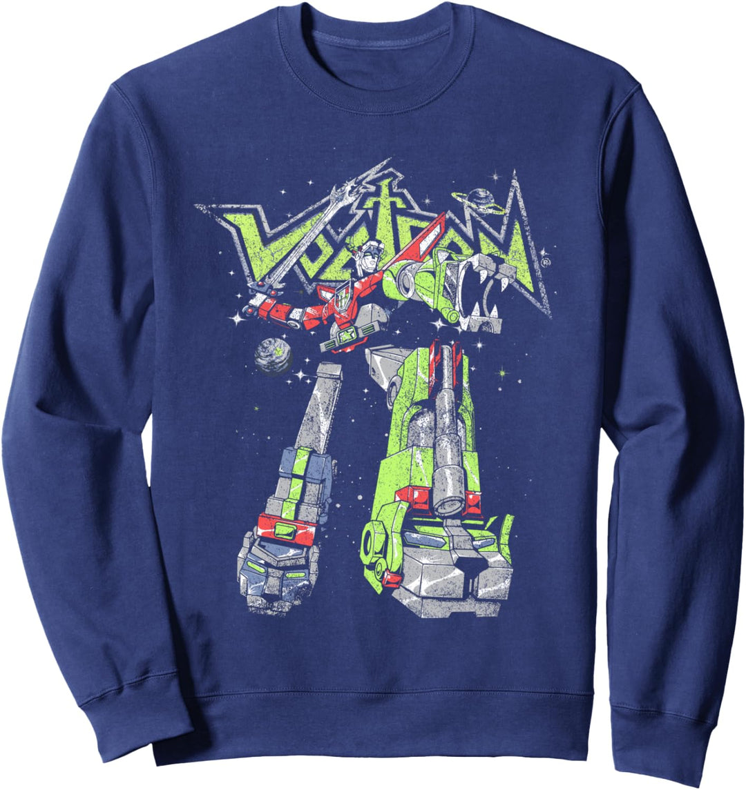Voltron: Defender of the Universe Defensive Stance Portrait Sweatshirt