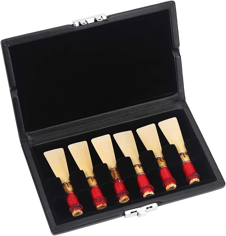 Reed Container,Bassoon Reed Case,Bassoon Reed Case Fagottrohr Box Fagott Zubehör,Pu Leder Abdeckung