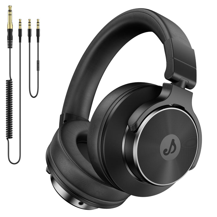 syndesmos Over Ear Kopfhörer mit Kabel, 50mm Treiber DJ Kopfhörer Professionell Studio Kopfhörer 3,5