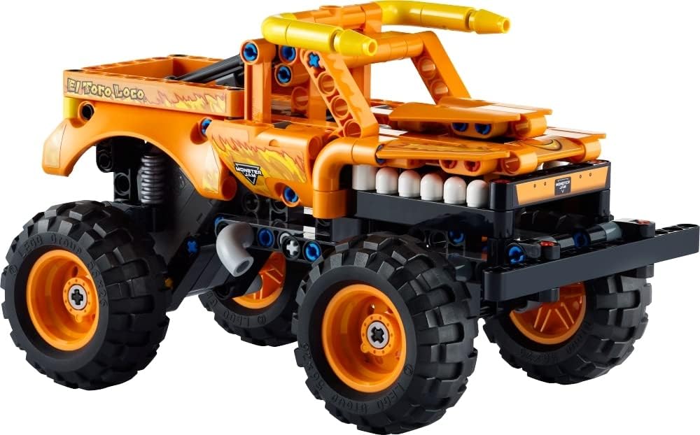 Lego Technic 5er Set: 42118 Monster Jam Grave Digger, 42119 Monster Jam Max-D, 42134 Monster Jam Meg