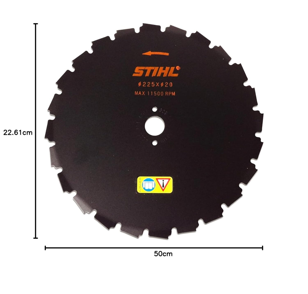 Stihl 41107134204 Meisselzahn Sägeblatt FS 260,300,350,400, Ø 225 mm