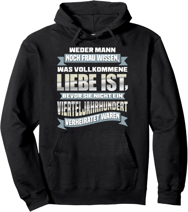 Silberhochzeit Geschenkideen 25 Jahre Silberne Hochzeit Pullover Hoodie