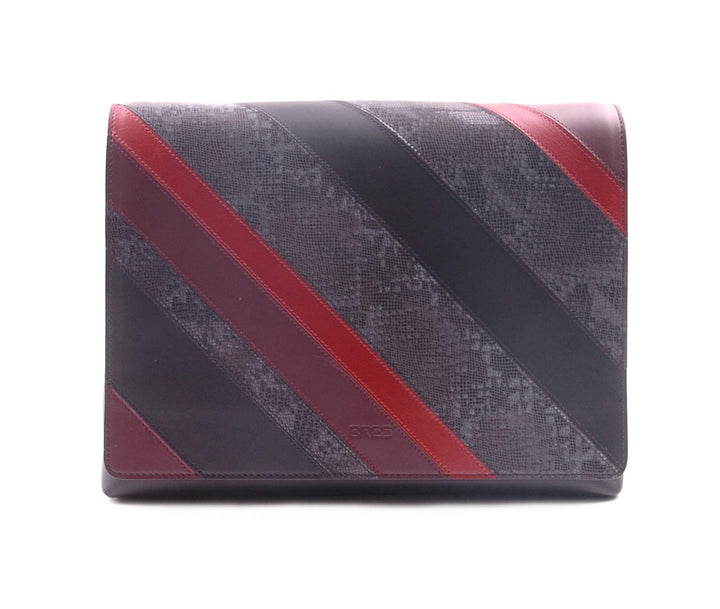 BREE Damen Issia 4, Bl./grey Rep. Flap, Sh. B. W18 Schultertasche Mehrfarbig (Bl./Grey)