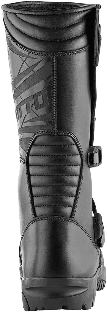Bogotto Namib wasserdichte Motorradstiefel, schwarz, 41 41 EU Schwarz, 41 EU Schwarz