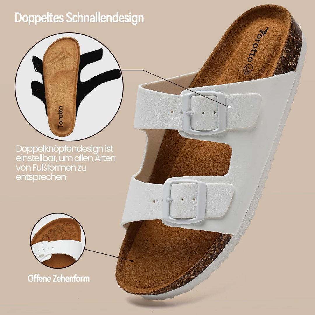 Herren Pantoletten Unisex-Erwachsene Sandalen Hausschuhe Arbeitsschuhe Antistatik Bequeme Classic La