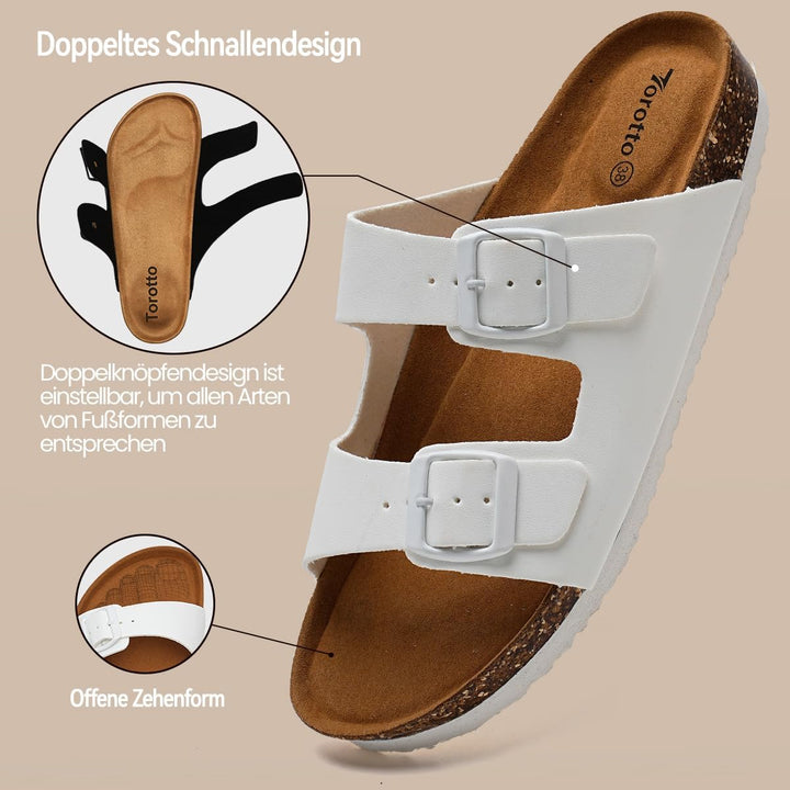 Herren Pantoletten Unisex-Erwachsene Sandalen Hausschuhe Arbeitsschuhe Antistatik Bequeme Classic La