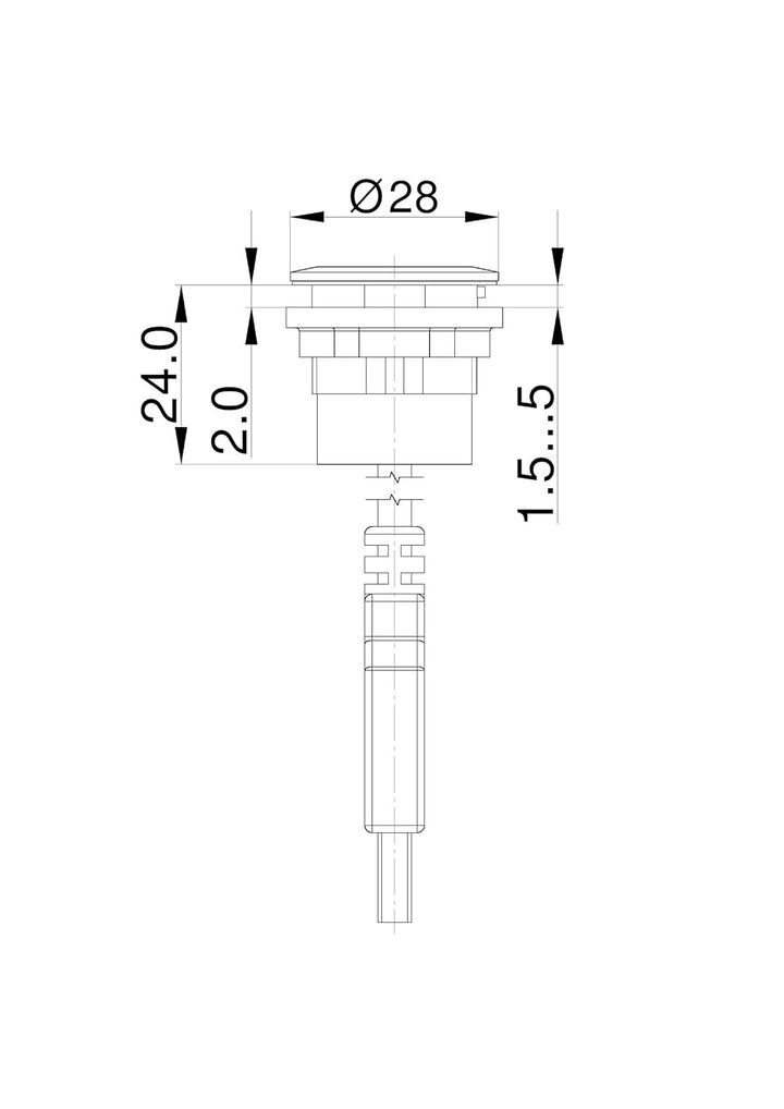 Schlegel 23.001.562 USB3.0-Buchse Edelstahl, 1x USB-Buchse Typ A, 1x USB3.0-Kabel Länge 60 cm und St