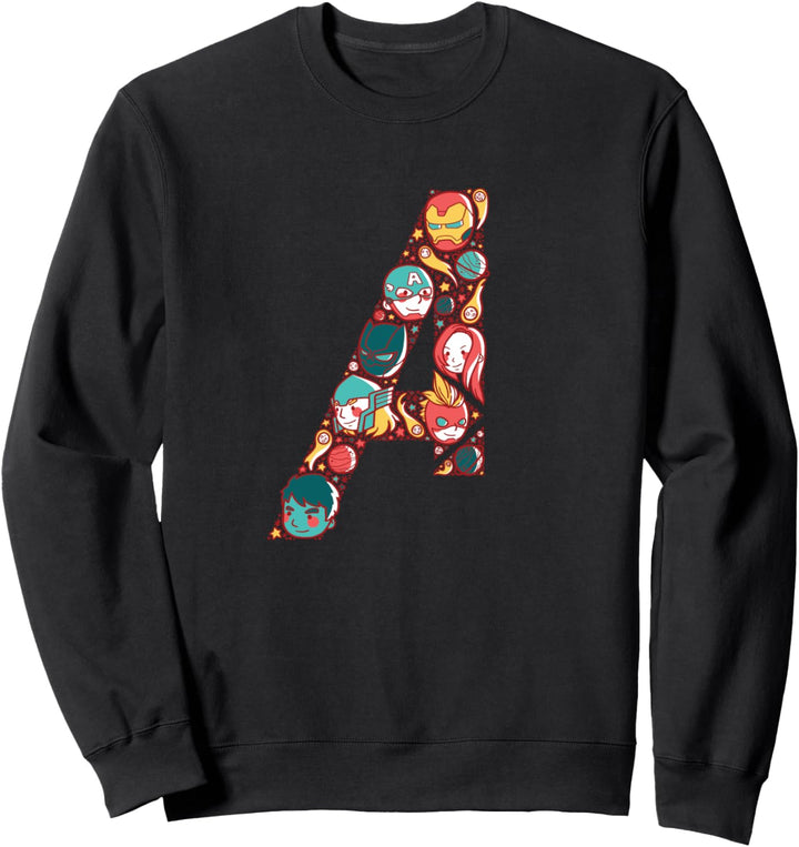 Marvel Avengers Kawaii Hulk Iron Man Black Widow Thor Sweatshirt
