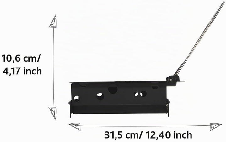 Boska Raclette 2 Personen Milano - Mini raclette für 2 Personen Teelichter - Robuste Kunststoff Grif