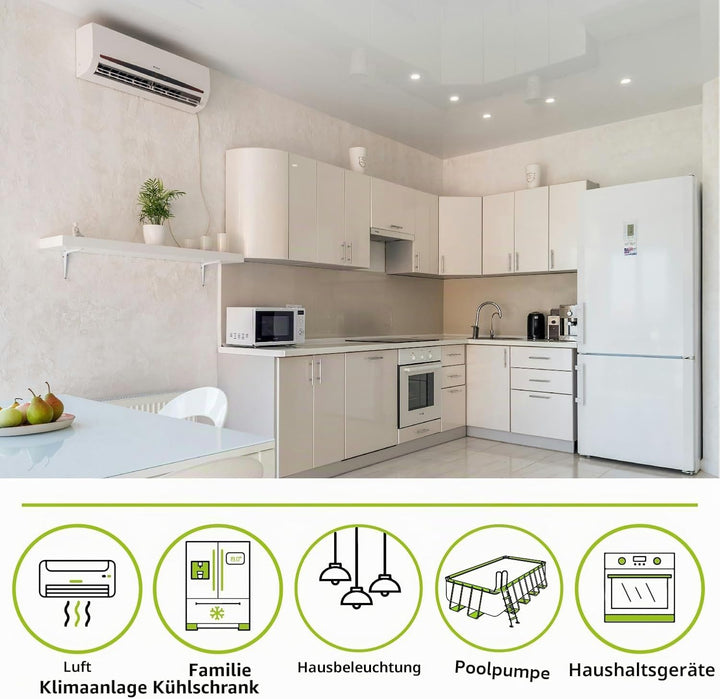 Tecnoware 5500 VA ATA Hybrid-Solarstrom-Wechselrichter - 48V-Batterie – 120V-450V-Solar-Regler MPPT