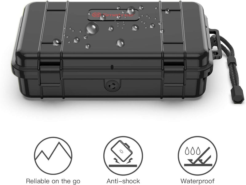 Smatree 2,4 Liter wasserdichte Koffer Kompatibel mit DJI Osmo Pocket 2/Pocket 1(Kamera &Zubehör sind