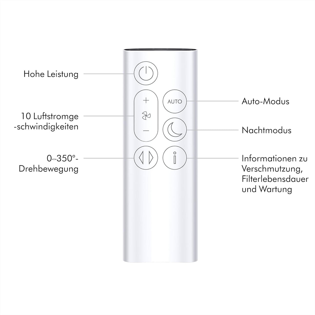 Dyson Purifier Cool Gen1 TP10 Luftreiniger und Ventilator – Leistungsstarke Luftreinigung, Kühlender