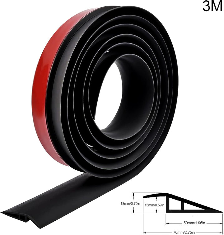 1M/2M/3M Selbstklebend üBergangsprofil Abdeckleiste Breite: 7cm, Boden&Teppich für Teppich Schwellen