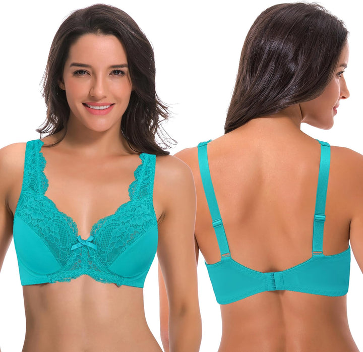 Curve Muse Minimizer BH Ungefüttert Bügel- x2 75F Black,teal(2 Pack), 75F Black,teal(2 Pack)