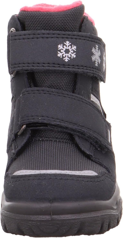 Superfit Baby-Mädchen HUSKY1 warm gefütterte Gore-Tex Schneestiefel, GRAU/PINK 2020, 19 EU