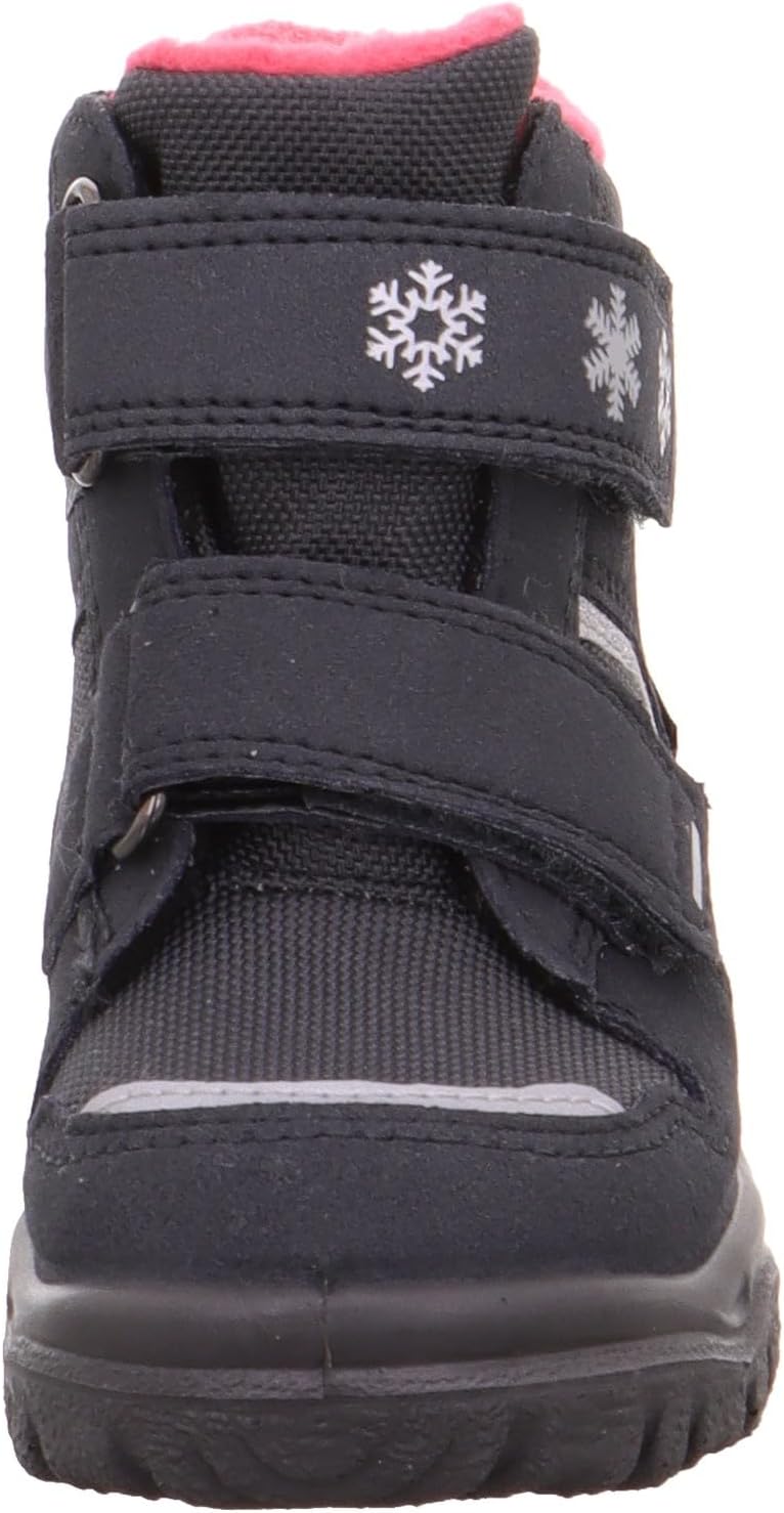 Superfit Baby-Mädchen HUSKY1 warm gefütterte Gore-Tex Schneestiefel, GRAU/PINK 2020, 19 EU