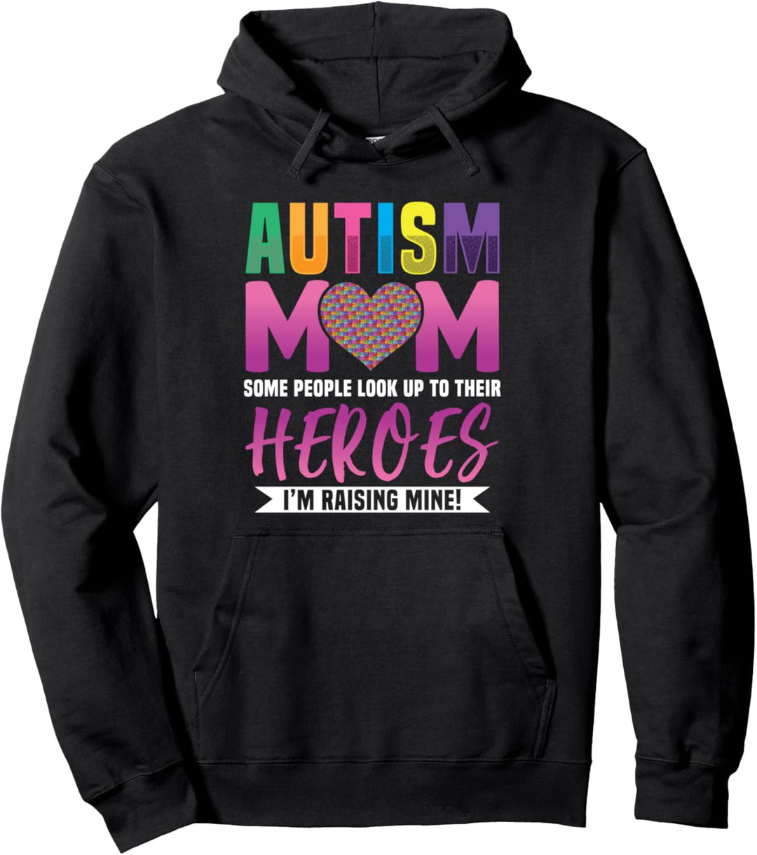 Autism Mom Autismus Autistisch Asperger ADHS Mutter Mama Pullover Hoodie