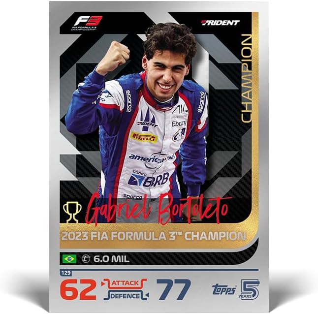 Formule 1 Turbo Attax TCG 2024 présentoir boosters (36) *ALLEMAND*, Black