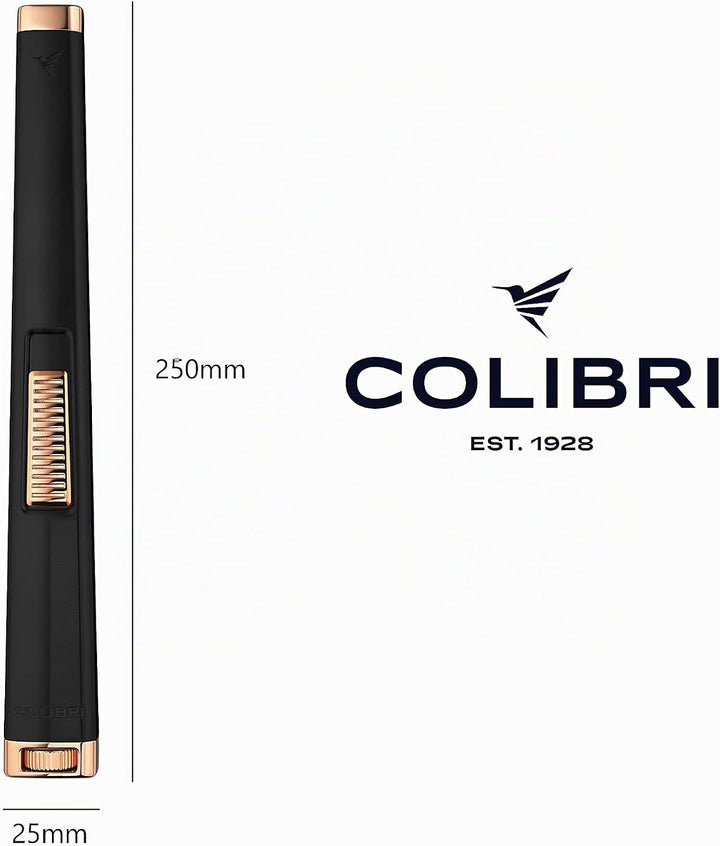 Colibri Aura Jet Flame Kerzenanzünder | Langes Stabfeuerzeug Mit Grosse Reichweite | Luxuriösem Fini
