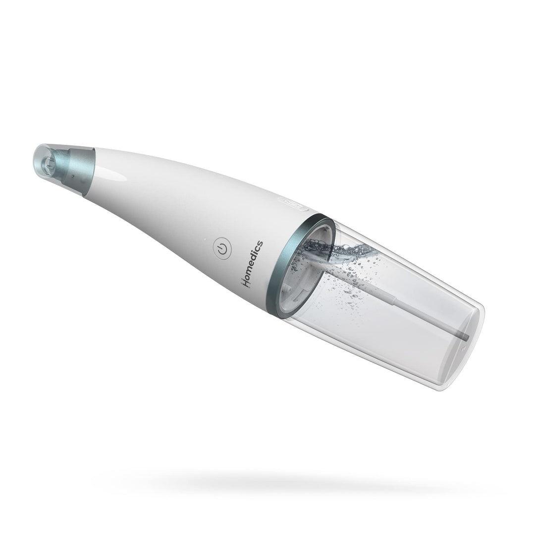HoMedics Refresh Hydradermabrasion Cleanser - Mitesser-Entferner & Akne-Behandlung Werkzeug, Vakuum-