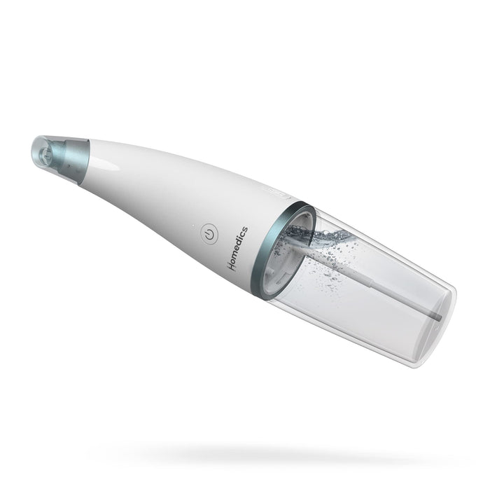 HoMedics Refresh Hydradermabrasion Cleanser - Mitesser-Entferner & Akne-Behandlung Werkzeug, Vakuum-