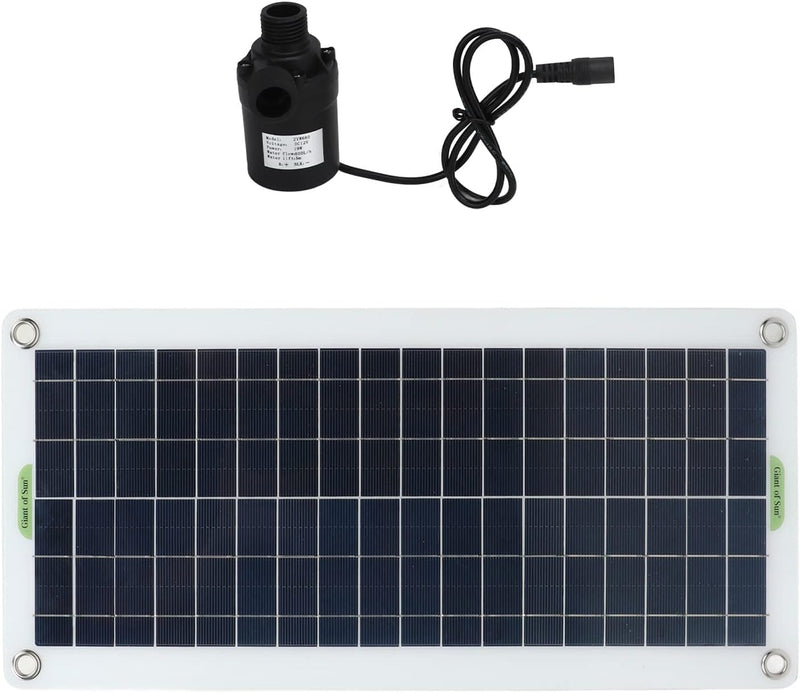 Solar-Wasserpumpen-Kit, 30 W, Polykristallines Silizium, 800 L Pro Stunde, Saugleistung, Passend für