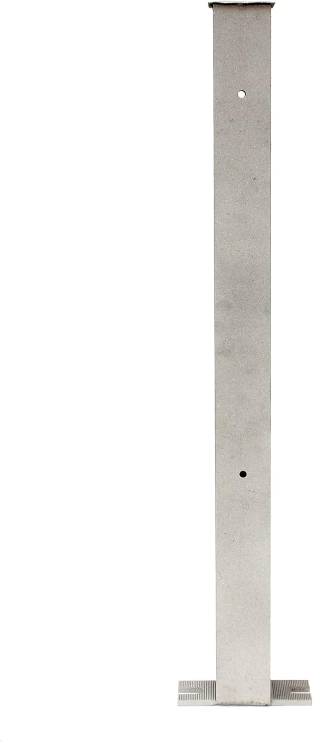 Pfosten aus Aluminium Gartenzaun 80 cm Zaunelemente Aluzaun Alu Pfosten, Pfosten
