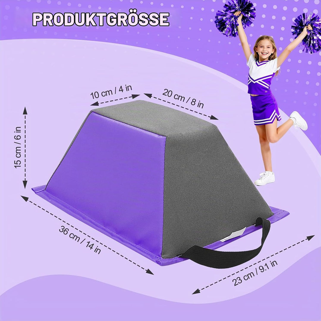 Cheer Flyer Balance Stand, 36 × 23 × 15 cm Cheerleading Flyer Training, Gymnastik Training Balance B