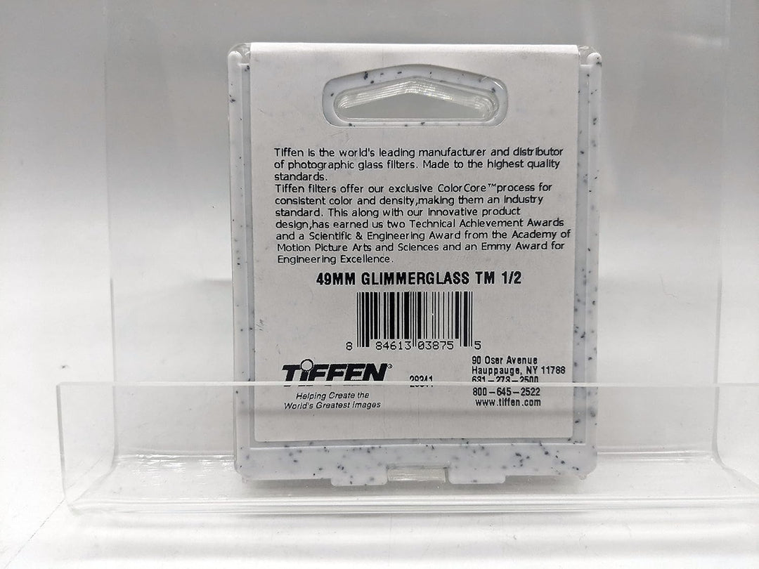 Tiffen 49 mm Glitterglas 1/2 Filter