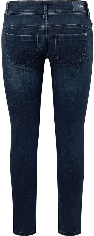 Pepe Jeans Damen Jeans New Brooke 24W / 34L Black (Denim-vw0), 24W / 34L Black (Denim-vw0)