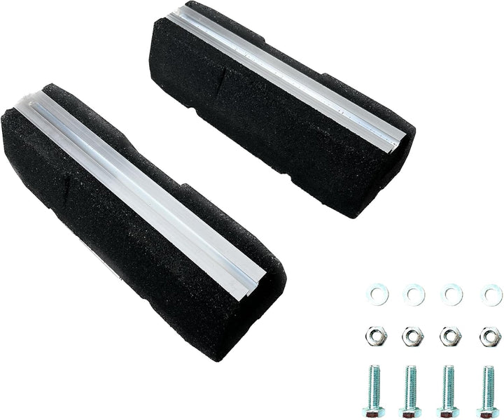 Dämpfungssockel Set 2x 400 mm für Klimaanlagen, Bodenkonsole für Wärmepumpen | 2 Stück Antivibration