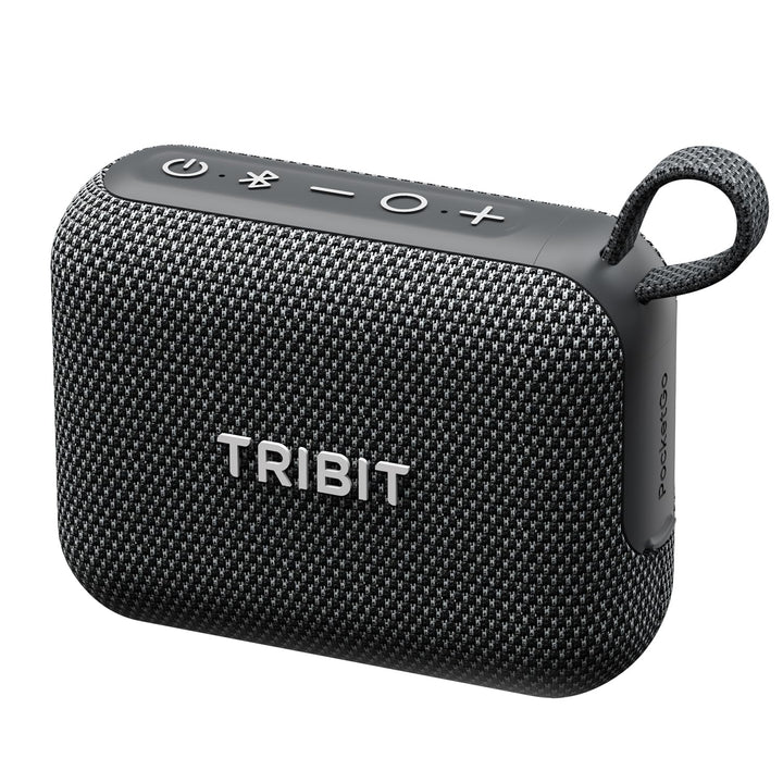 Tribit PocketGo Bluetooth Lautsprecher Klein,20 Std., IP68 Wasserdicht, Bluetooth 6.0, kraftvoller K