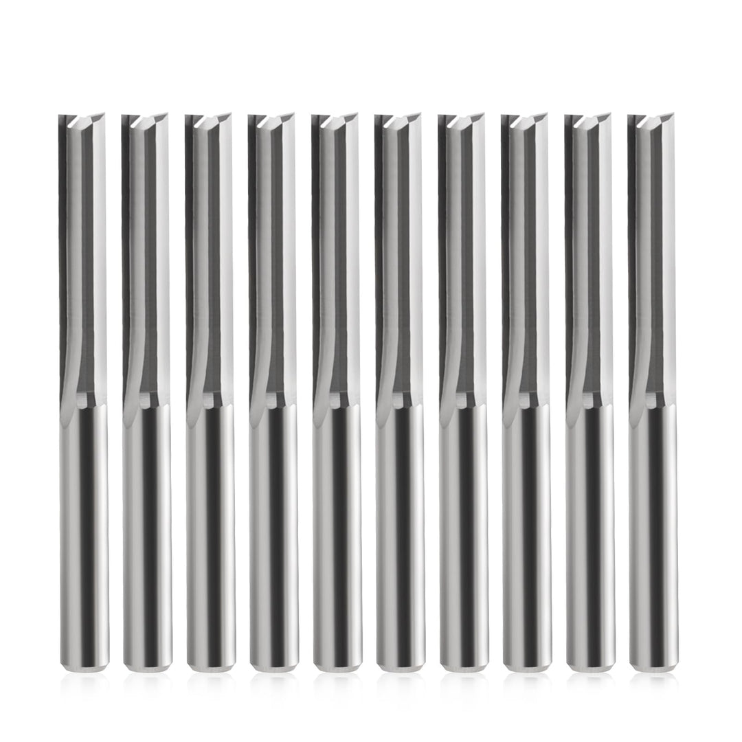 Schaftfräser,CNC fräser,fräser für oberfräse ,2 Flöten Gerade Fräser ，fräser 4mm schaft，4mm Schnittd