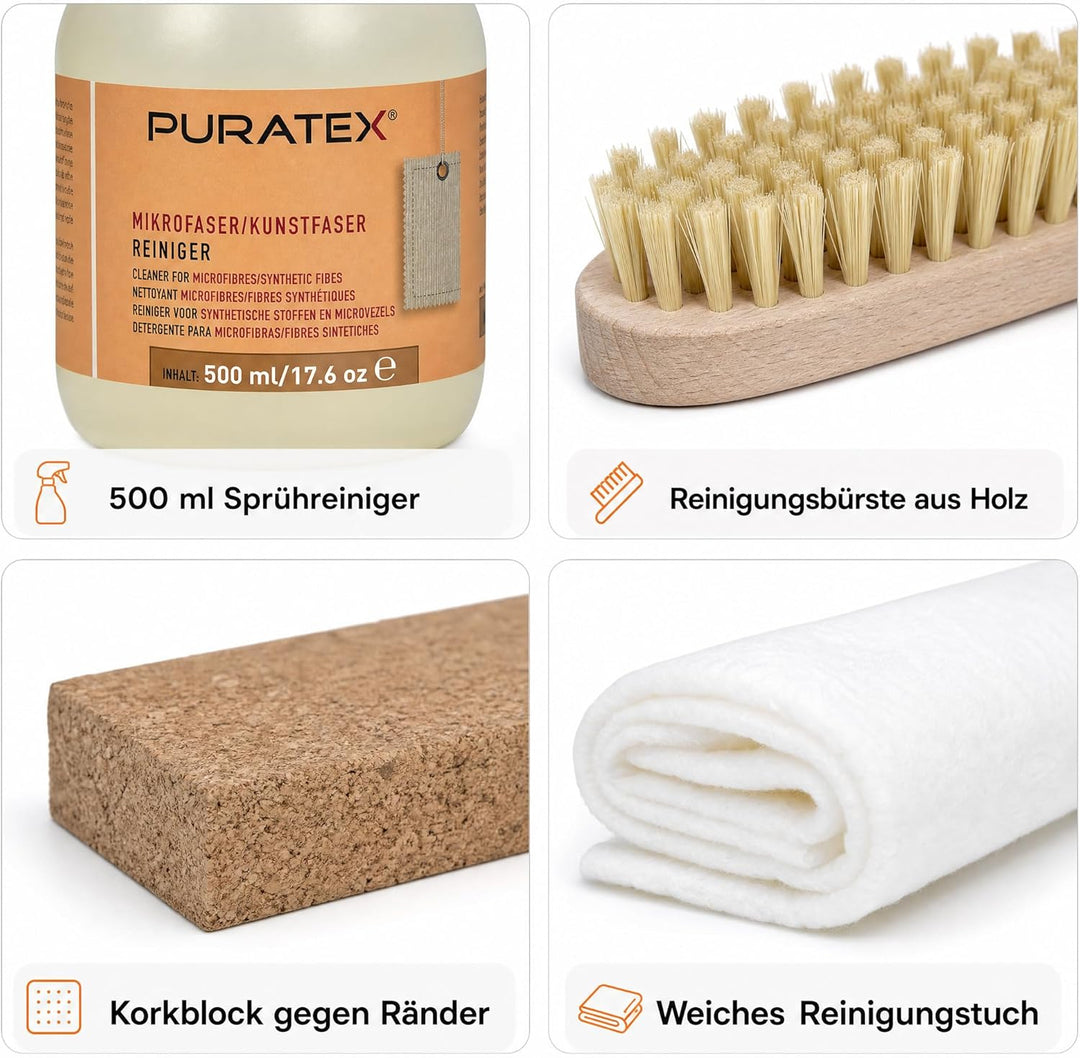 PURATEX Mikrofaser Reinigungs-Set, 500 ml