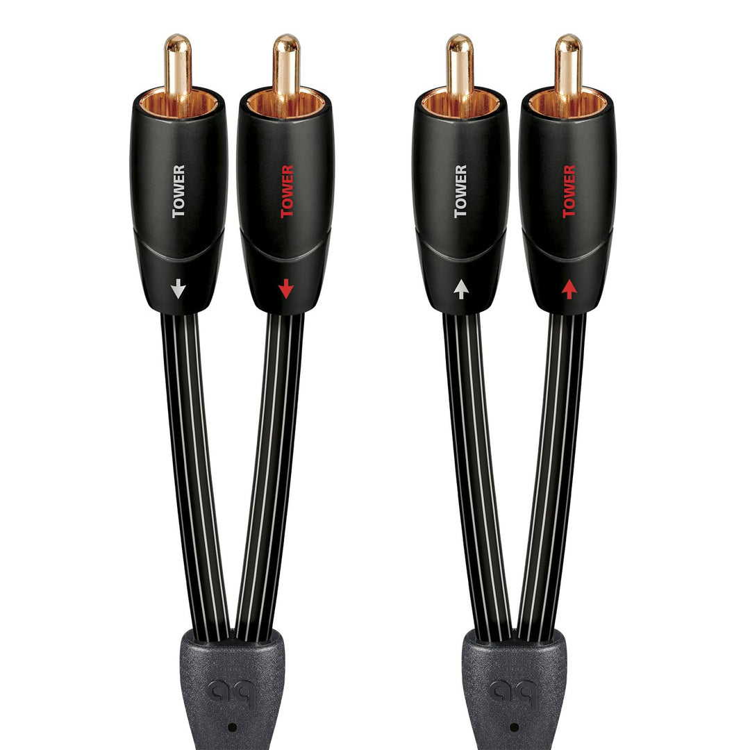 Audioquest Cinch-Kabel Tower 0,6M 0,6 Meter, 0,6 Meter