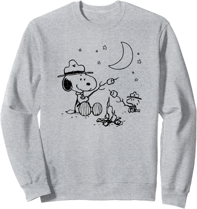 Erdnüsse - Snoopy Camping Sweatshirt