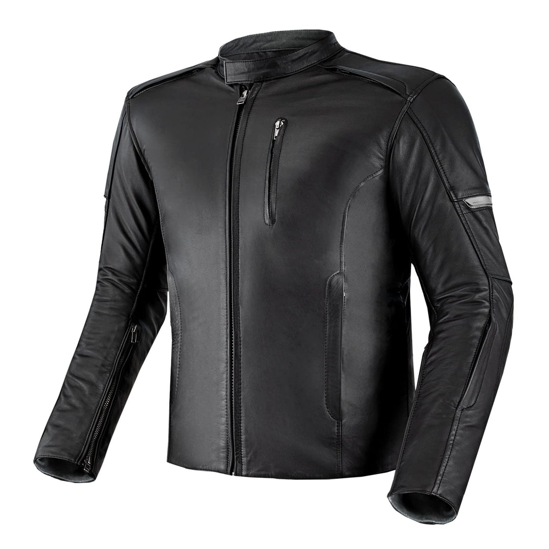 SHIMA HUNTER Motorrad Jacke Herren mit Protektoren Leder Rückenprotektor Motorradjacke Sommer Schutz