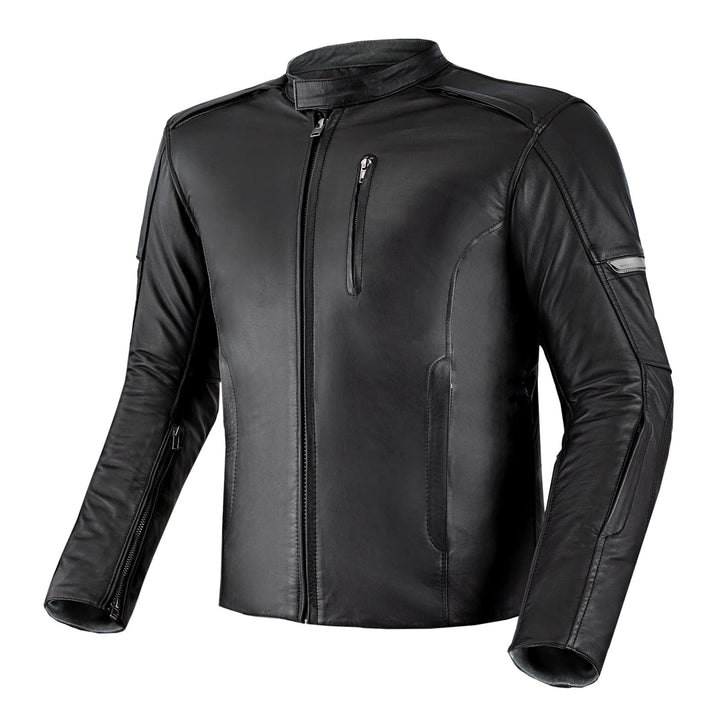 SHIMA HUNTER Motorrad Jacke Herren mit Protektoren Leder Rückenprotektor Motorradjacke Sommer Schutz
