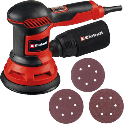 Einhell Exzenterschleifer TC-RS 425 E (425 W, Schleifteller Ø 125 mm, max. Schwingzahl 26.000 min-1,