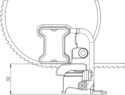 Lampa N 11065 Gurte zur Befestigung von Leitern U-5 für Träger Kargo und Kargo-Plus