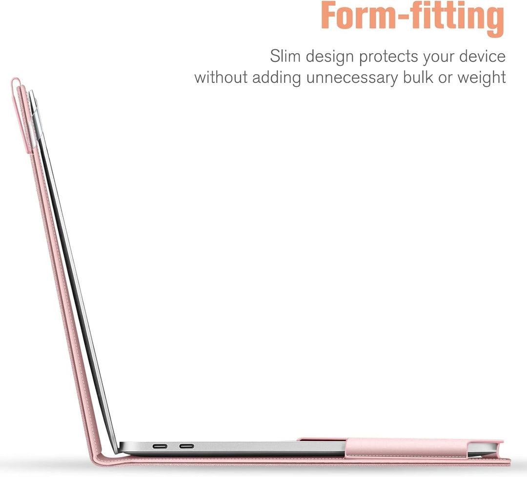 Fintie Hülle Kompatibel mit MacBook Air M3 M2 13.6 (2024-2022), MacBook Air M1 13 (2020-2018) und Ma