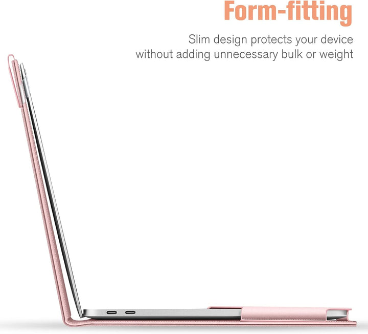 Fintie Hülle Kompatibel mit MacBook Air M3 M2 13.6 (2024-2022), MacBook Air M1 13 (2020-2018) und Ma