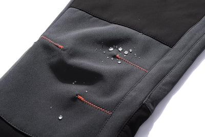 BenBoy Herren Wanderhose Wasserdicht Softshellhose Outdoorhose Winddicht Warm Gefüttert Skihose Snow
